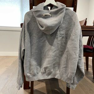 Fear of God Essentials Hoodie Size Small Gray